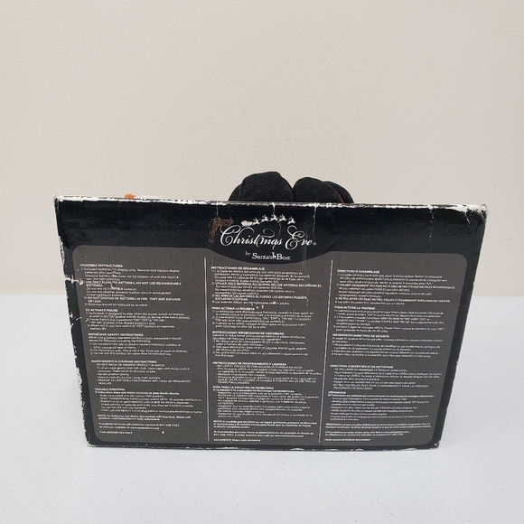 Santa's Best Snow Business Animated Musical Snowmen Christmas Eve Holiday Decor - Picture 3 of 16